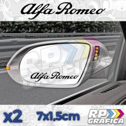 Scritta Alfa Romeo Specchietti