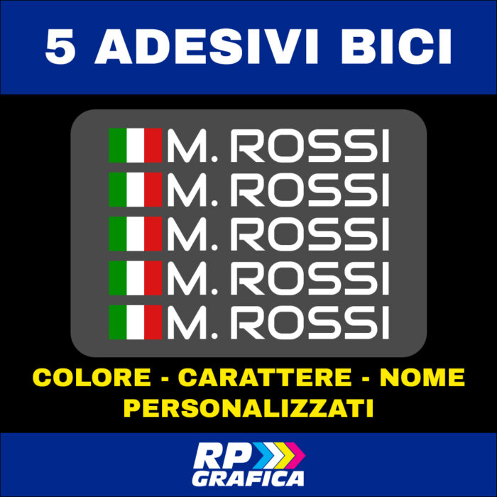 Adesivi Bici 5pz