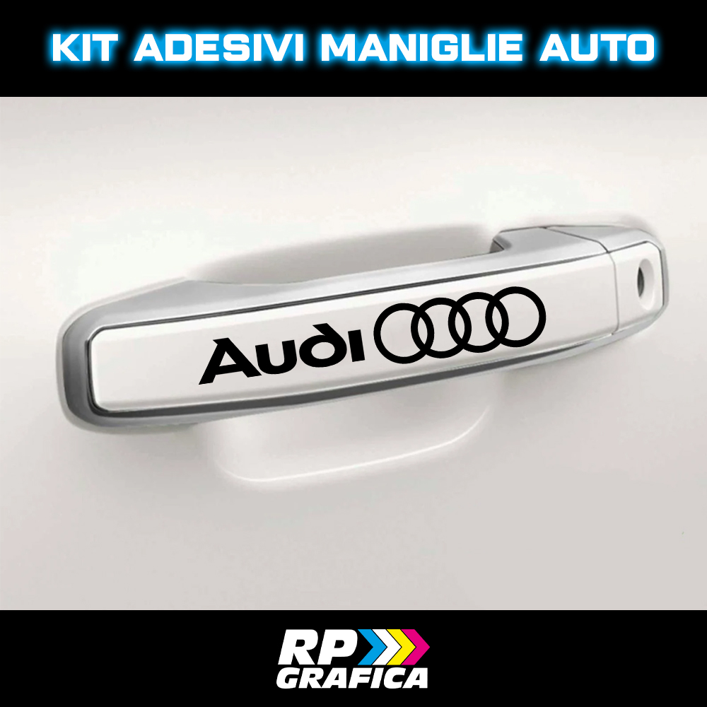 Kit Adesivi Audi Maniglie Sportelli - RP Grafica