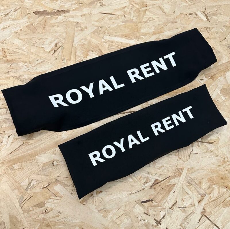 Copritarga Personalizzato RP GRAFICA - Tessuto Con Logo, Nome O Testo Per Auto - Foto 4