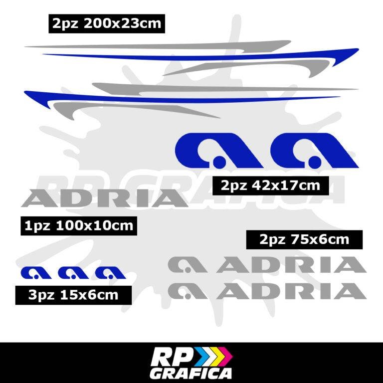 Adesivi per roulotte optima adria come in foto i due - Annunci